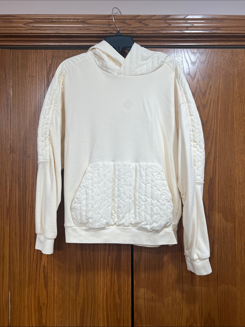 Adidas IM3568 Harden quilted hoodie.
